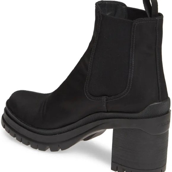 Prada Silky Nylon Chelsea Logo Boot - Picture 4 of 16